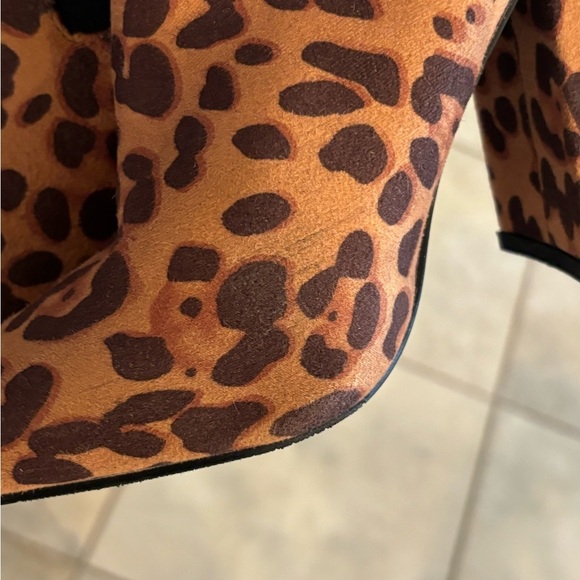 Forever 21 Cheetah Print Ankle Boots - Picture 9 of 9